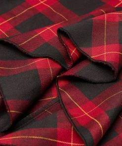 Ladies Punk Rave Delphi Tartan Dress