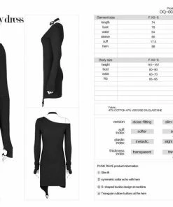 Punk Rave Essia Bodycon Dress Ladies