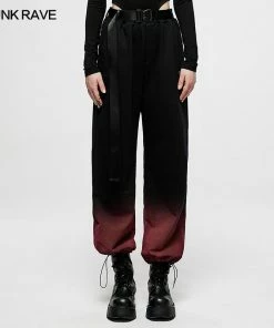 Punk Rave Fade To Red Trousers