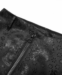 Punk Rave Jacquard Dragon Skirt