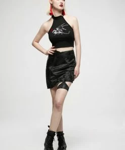 Punk Rave Jacquard Dragon Skirt