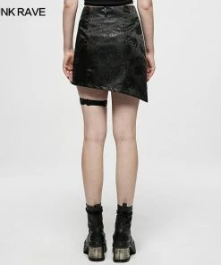 Punk Rave Jacquard Dragon Skirt