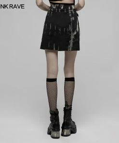 Punk Rave Jannis Tie Dyed Skirt Ladies