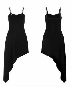 Ladies Punk Rave Lillee Asymmetric Dress