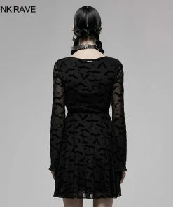 Ladies Punk Rave Nightfall Skater Dress