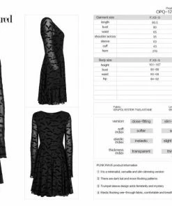 Ladies Punk Rave Nightfall Skater Dress