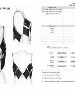 Punk Rave Paragon Vest 16 Punk Rave Paragon Vest