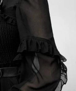 Ladies Punk Rave Peyton Chiffon Dress