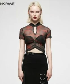 Punk Rave Shayla Top - Red