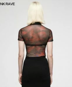 Punk Rave Shayla Top - Red