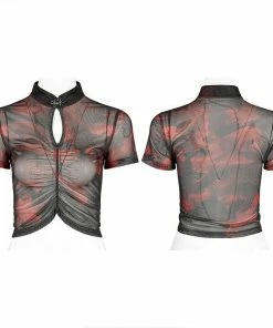 Punk Rave Shayla Top - Red