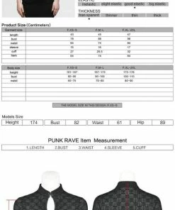 Ladies Punk Rave Shayla Top - Black