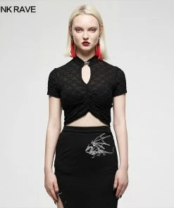 Ladies Punk Rave Shayla Top - Black