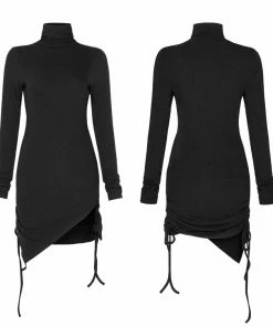 Ladies Punk Rave Starling Asymmetrical Dress