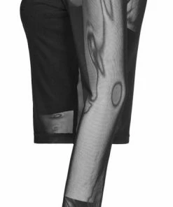 Punk Rave Sun Dragon Mesh Top Ladies