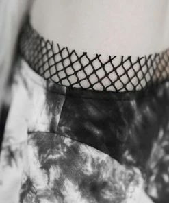 Ladies Punk Rave Sydney Tie-Dye Top - White