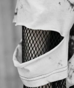 Ladies Punk Rave Sydney Tie-Dye Top - White