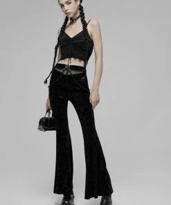 Punk Rave The Abyss Velvet Flares Ladies
