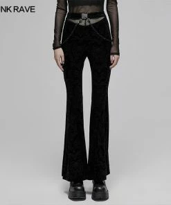 Punk Rave The Abyss Velvet Flares Ladies