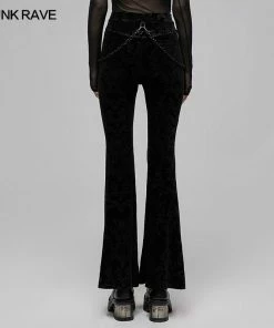 Punk Rave The Abyss Velvet Flares Ladies