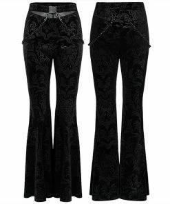 Punk Rave The Abyss Velvet Flares Ladies