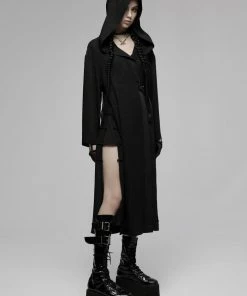 Ladies Punk Rave Tianna Chiffon Coat