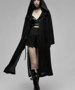 Ladies Punk Rave Tianna Chiffon Coat