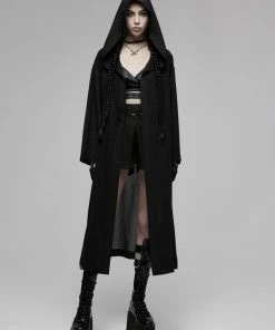 Ladies Punk Rave Tianna Chiffon Coat