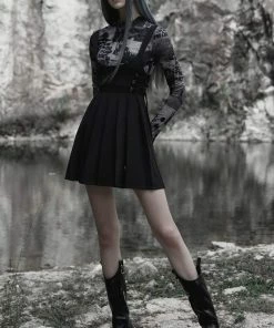 Ladies Punk Rave Tia Underbust Dress