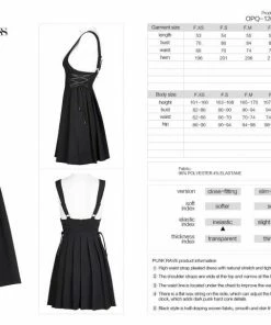 Ladies Punk Rave Tia Underbust Dress