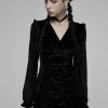 Punk Rave Vianna Velvet Dress Ladies