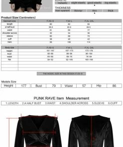 Punk Rave Vianna Velvet Dress Ladies