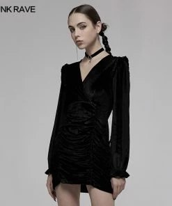 Punk Rave Vianna Velvet Dress Ladies