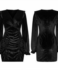 Punk Rave Vianna Velvet Dress Ladies