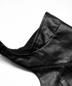 Ladies Punk Rave Wide Shoulder Vest