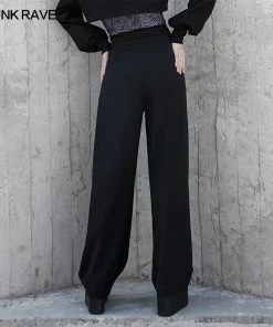 Ladies Punk Rave Zadie Wide Leg Trousers