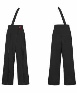 Ladies Punk Rave Zadie Wide Leg Trousers