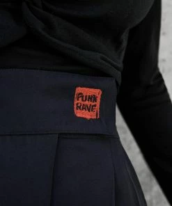 Ladies Punk Rave Zadie Wide Leg Trousers