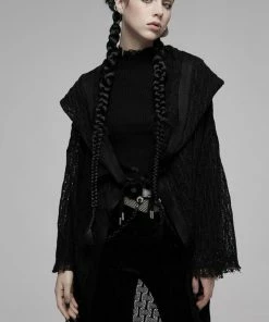 Ladies Punk Rave Zeria Hooded Cardigan