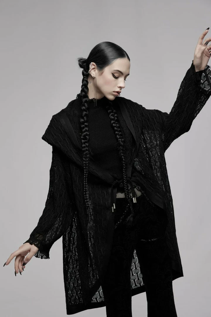 Ladies Punk Rave Zeria Hooded Cardigan 3 Ladies Punk Rave Zeria Hooded Cardigan