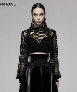 Punk Rave Zola Cropped Hoodie