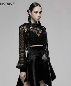 Punk Rave Zola Cropped Hoodie