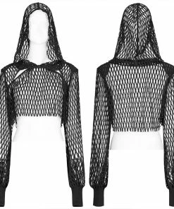 Punk Rave Zola Cropped Hoodie