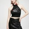 Punk Rave Bliss Halter Top - Dragon 2 Punk Rave Bliss Halter Top - Dragon