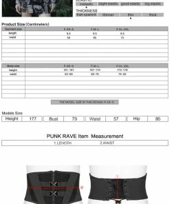 Punk Rave Excelsis Corset Belt