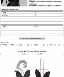 Punk Rave Dark Rabbit Plush Toy 21 Punk Rave Dark Rabbit Plush Toy