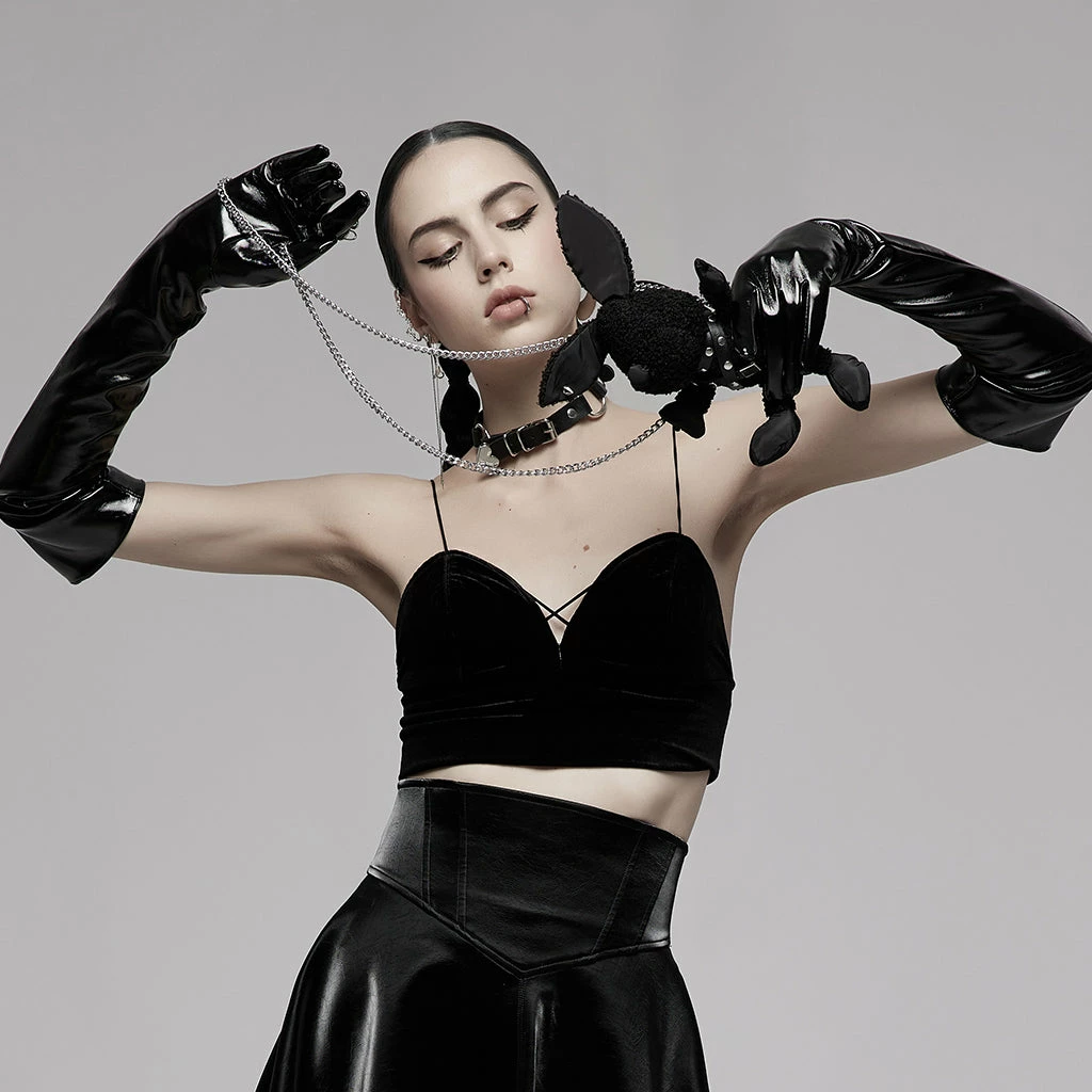 Punk Rave Dark Rabbit Plush Toy 4 Punk Rave Dark Rabbit Plush Toy