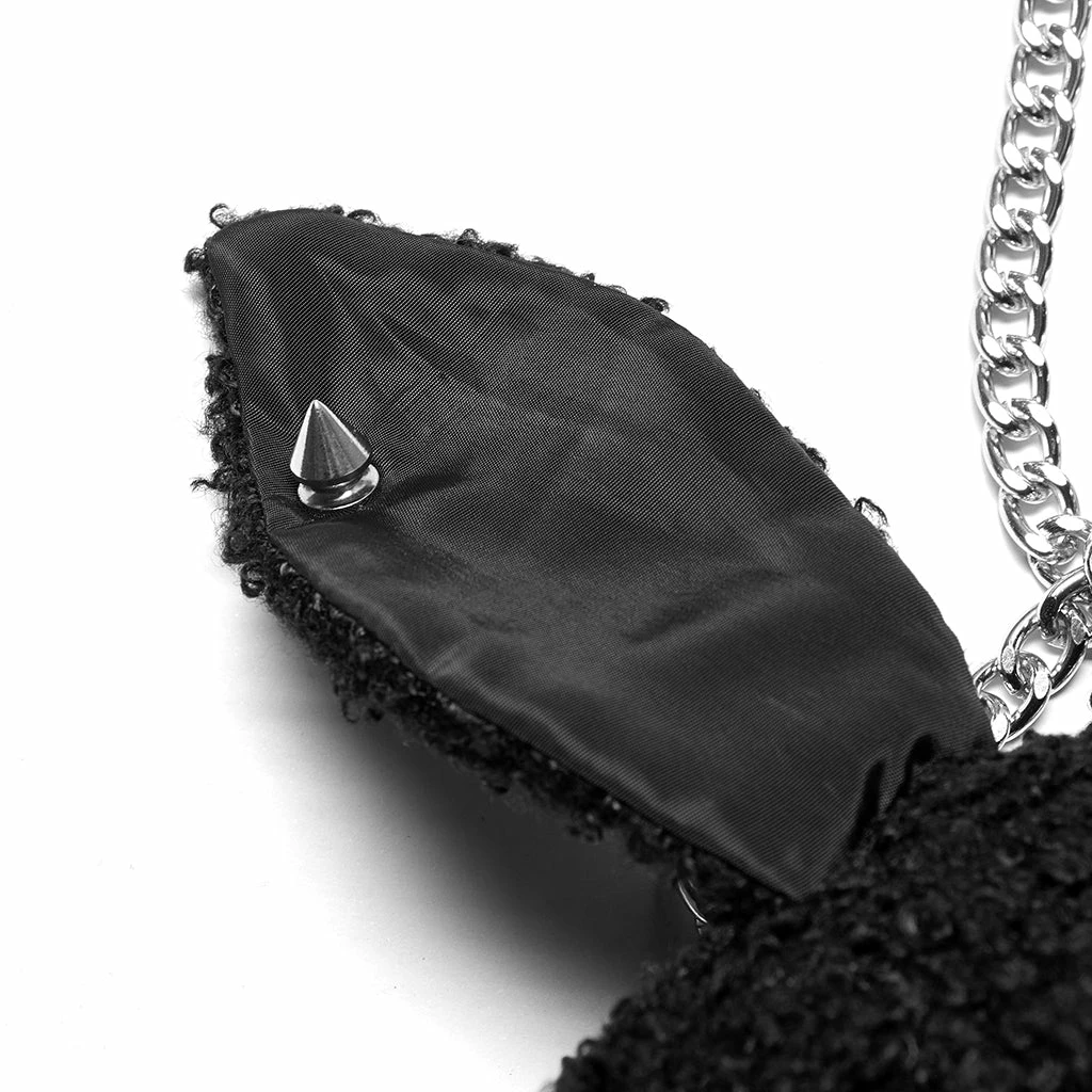 Punk Rave Dark Rabbit Plush Toy 8 Punk Rave Dark Rabbit Plush Toy