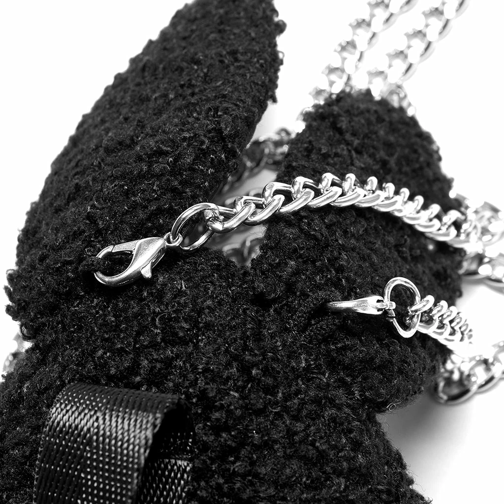 Punk Rave Dark Rabbit Plush Toy 10 Punk Rave Dark Rabbit Plush Toy