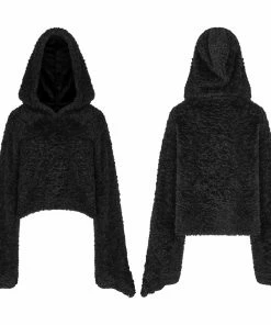 Ladies Punk Rave Cat Paw Pullover